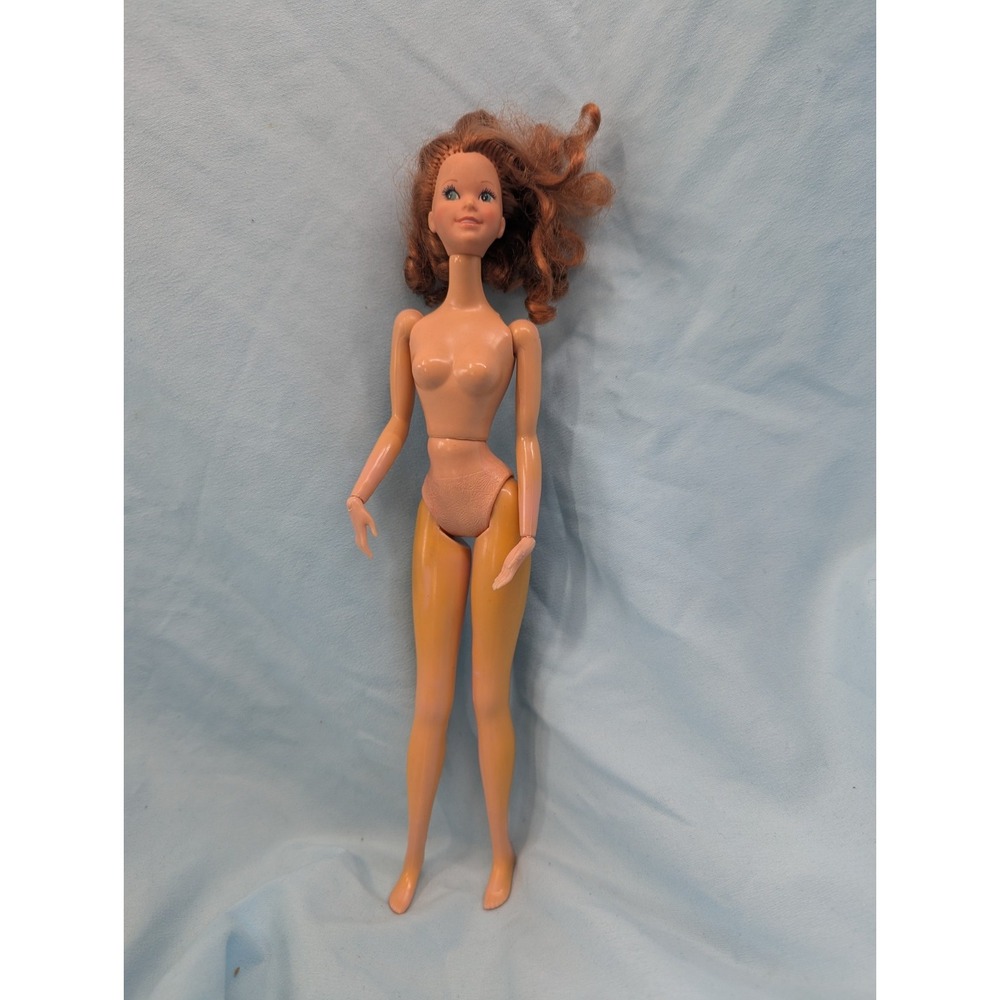 Vintage Barbie 1979 Starr Doll Friend Kelley #1281 Curly Red Hair Mattel